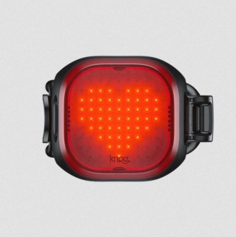 Lampka rowerowa Knog 12987 Blinder Mini Love tył
