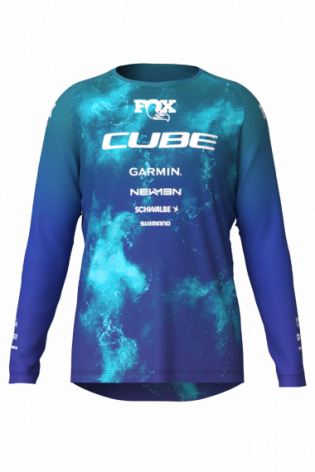 Koszulka rowerowa Cube 12455 MTB Jersey X Actionteam L/S