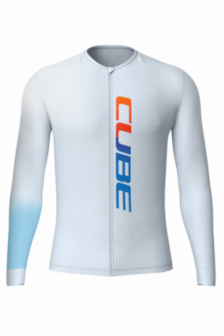 Koszulka rowerowa Cube 12238 ROAD/XC Jersey UV-Protection TEAMLINE L/S