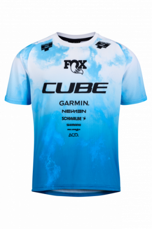 Koszulka rowerowa Cube 11902 MTB Jersey ROOKIE X Actionteam S/S