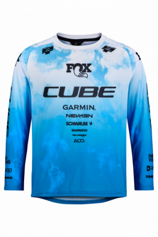 Koszulka rowerowa Cube 11901 MTB Jersey ROOKIE X Actionteam L/S
