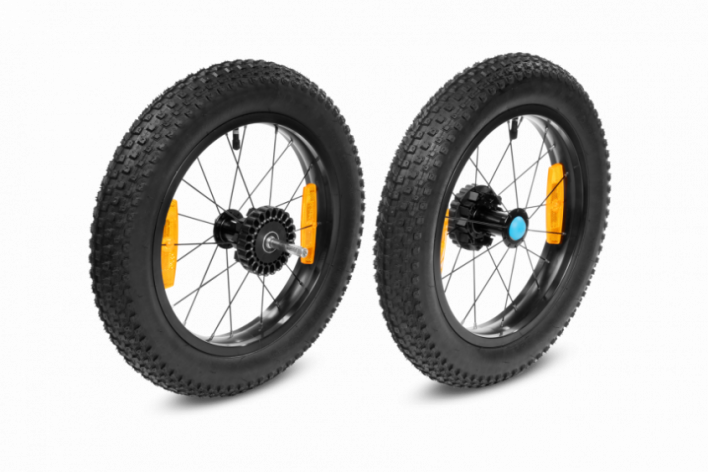 Koła Cube 12126 Fat Wheels Rear for Kids Trailer Double