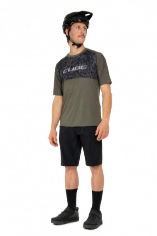 Koszulka rowerowa Cube 10176 MTB Jersey Matrix TM S/S