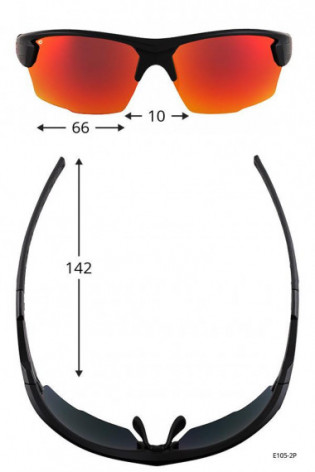 Okulary sportowe Gog E105-2P Zonda